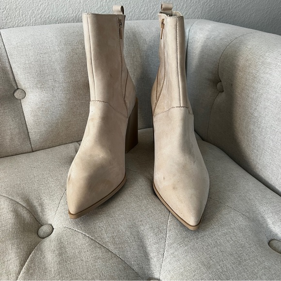 ALDO NEW Bethanny Pointed Toe Block Heel Bootie SIZE 9 - Picture 3 of 10